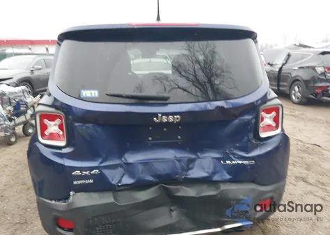 2017 Jeep Renegade Limited 4X4 from USA, damaged, VIN ZACCJBDBXHPF82079